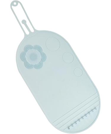 Makeup Cleaning Mat | Cleaning Tool for Cosmetic Brushes Brush Clean Pad Cosmetic Cleaning Pads Portable Cosmetic Brush Scrubber Mat Pad for Foundation Brush blue - Buy Online on GoSupps.com