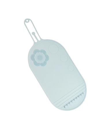 Wpsagek Makeup Brush Cleaning Pad - Silicone Brush Cleaning Tool | Portable Cosmetic Cleaning Pads Scrubber Mat Pad for Foundation & Lip Brush blue