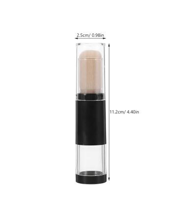 DOITOOL Retractable Blush Brush & Refillable Loose Powder Bottle - Portable Liquid Brush for Highlight Contour & Blush Cosmetics - Perfect for Travel - Buy Online on GoSupps.com