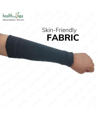 LayerGuard Cotton Stockinette Sleeve Roll - Grey 4 Inch | Stretchable Raw Cotton Tubular Bandage for Comfort wear, Sweat Absorption, Residue Prevention | Suitable for Under & Over Cast Wear - Buy Online on GoSupps.com