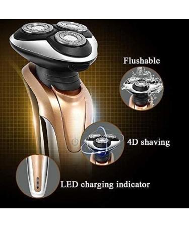 GeRRiT Electric Razor for Men - 4 in 1 Multifunctional Shaver & Grooming Kit - USB Rechargeable & Cordless Waterproof Nose Hair Trimmer - Perfect for International Use - Buy Online on GoSupps.com