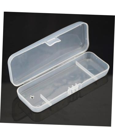 Minkissy 50-Piece Razor Storage Box Set | Portable Safety Case for Manual Shaving & Travel | Durable Plastic Razor Etui - Buy Online on GoSupps.com