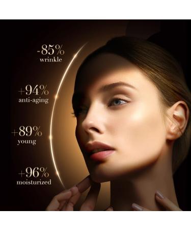 Caffeine Deep Moisture Face Cream | Retinol Anti-Aging Hydrating Cream for Men & Women | Vegan Collagen Repair | 3.53oz - Buy Online on GoSupps.com