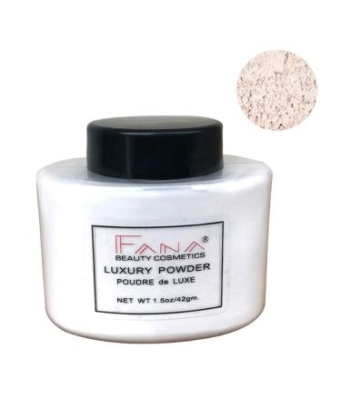 Ofanyia Determining Powder Loose Oil Control Skin Lightening Makeup Powder Loose Invisible Pores Natural 1.5 oz