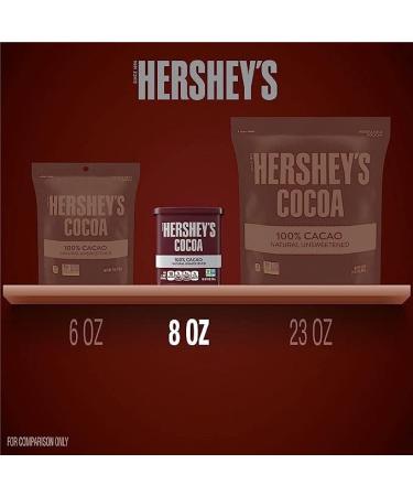Hershey's 100% Cocoa Natural Unsweetened 8oz. | Perfect for baking and beverage-making | 226g x 2 Packs - Buy Online on GoSupps.com