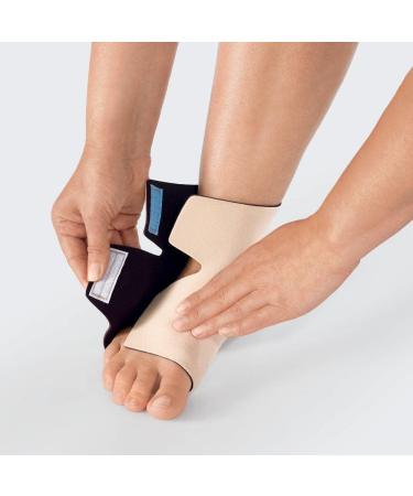 ReadyWrap Black Foot Right Medium Compression Wrap - Premium Support for Fast Recovery & Comfort - Buy Online on GoSupps.com