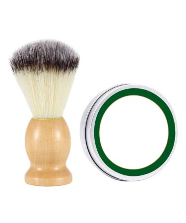 1 set of razor cream set men shaving brushes facial soap for men nourishing shaving brushes shaving soap for the face of beard beard shaving set shaving foam shaving man wooden sweep