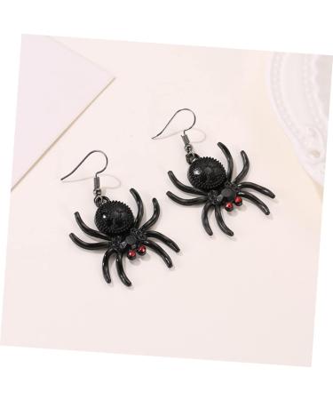 VANZACK 3 Pairs Spider Eardrops Drop Earrings for Women & Men - Halloween Costume Party Supplies - Buy Online on GoSupps.com