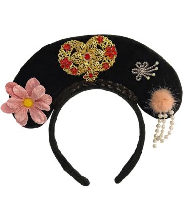 TQUXNGA Chinese Style Ancient Princess Shape Headband Cosplay Headwear for Woman Girls Taking Photo -slip Hairband Queen Chunyuan S Hea - Buy Online on GoSupps.com