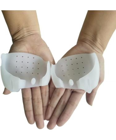 DEAVER Forefoot Pad Toe Splitter - Small Gel Toe Separators for Overlapping Toes (3 pairs) - Buy Online on GoSupps.com