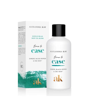 Green People Alexandra Kay Time to Ease relaxing body oil 100ml |Of course u. Organic massage oil for muscle brocking |PlantBody oil with spoiler from essential oils |Vegan animal suffering -free