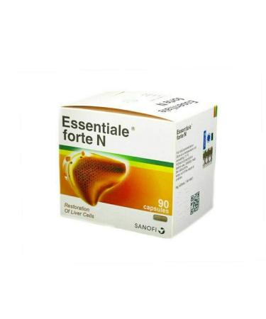 ESSENTIALE FORTE N 300 mg Liver Support Protection SANOFI 90 caps