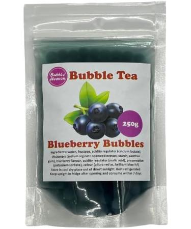 Fruity Green Apple with Blueberry Popping Bobas Bubble Tea Kit 3 to 6 Drinks - Buy Online on GoSupps.com