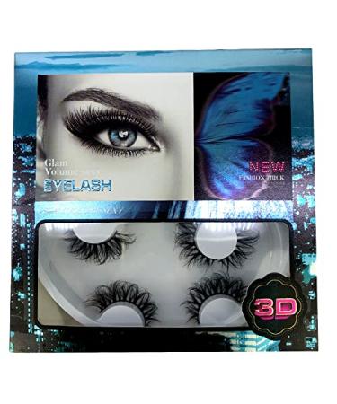 Buy HBZGTLAD 2021 25mm 3D Faux Mink Cross False Eyelashes - 5 Pairs Handmade Thick Beauty Extensions Online - Buy Online on GoSupps.com