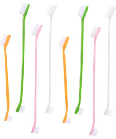 BESPORTBLE 24 Pcs Double Head Dog Toothbrush Pet Dual-head Brush Pet Toothbrush Pet Toothpaste Pet Oral Dogs Pp 1 count (Pack of 1) As Shownx3pcs - Buy Online on GoSupps.com