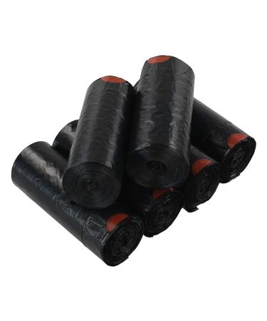 Callyne 7 Gallon Black Drawstring Trash Bags Medium Garbage Bag with Drawstring 210 Bags