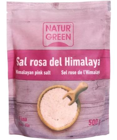 NATURGREEN Fine Himalayan Salt 500 g - Buy Online on GoSupps.com