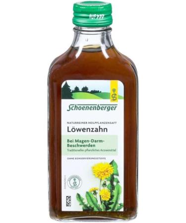 Buy Schoenenberger Dandelion Juice 3x200ml - Premium Medicinal Plant Extract for Health & Wellness | International Shipping Available - Buy Online on GoSupps.com
