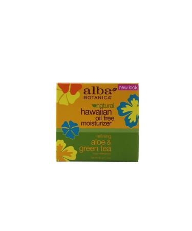 Alba Botanica Aloe & Green tea Oil-Free Moisturizer 3 Ounce (Pack of 6)