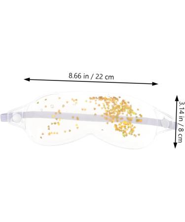 Minkissy 4-Piece PVC Protective Glasses & Eye Masks for Migraine Relief Travel and Swollen Eyes - Cool Sleep Mask Set - Buy Online on GoSupps.com