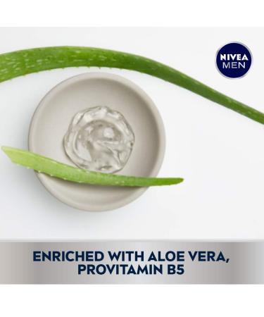 NIVEA MEN Maximum Hydration Shave Gel - Aloe Vera & Provitamin B5 - 3 Pack 7 Oz Cans - Buy Online on GoSupps.com