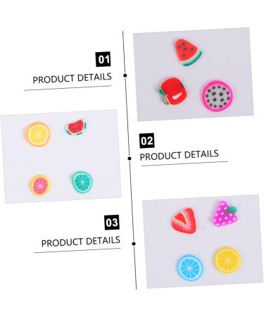 Ipetboom 5000pcs Fruit Slices Gel Nail Stickers Nail Art Fruit Slice Pops Nail Decals Nail Decor Slices Nail Decoration Nail Gel Diy Craft Slices Nails Gel Decorations Manicure - Buy Online on GoSupps.com
