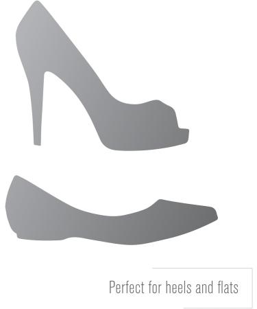 Airplus Invisigel Hug My Heels Heel Liners 1.4-Ounce (Pack of 3) - Clear, Comfortable and Invisible Heel Gel Inserts - Buy Online on GoSupps.com