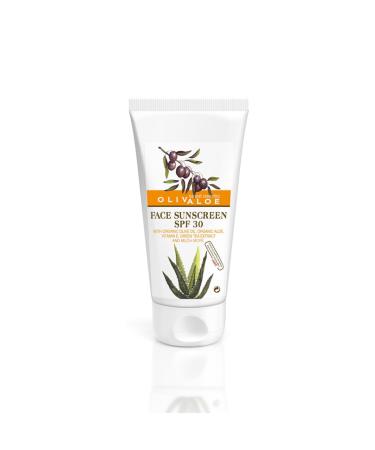 Olivaloe Organic Face Sunscreen SPF 30 by Olivaloe