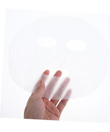 100 Pi ces Masques Faciaux DIY Non Tiss Blanc Feuilles de Masque Visage et Respirantes pour Soins Peau Quotidiens Exfoliation et Purification Domicile - Buy Online on GoSupps.com