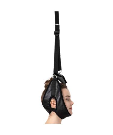Moonyan neck traction devices home traction device for the neck |Portable neck traction belt neck traction correction over-the-door vertebral suckel sowing set for men and women