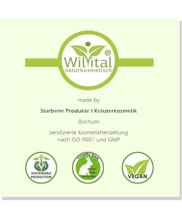 Wilvital Beinwell Ointment 200ml | 100% Natural Leg Extract with Horse Chestnut & Devil's Claw | Pain Relief for Back Shoulders Knees & Legs - International Shipping Available - Buy Online on GoSupps.com