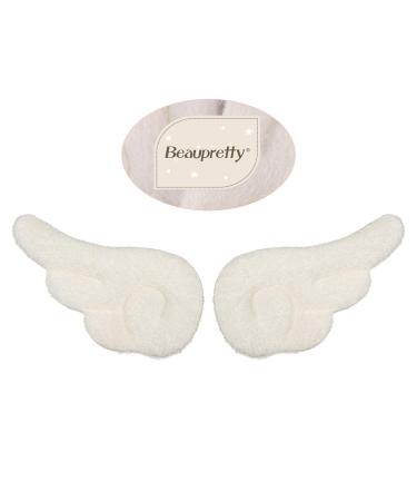 Beaupretty Handmade Plush Angel Wing Hair Clips - White Hairpins for Women & Girls - Stylish Hair Jewelry - Buy Online on GoSupps.com