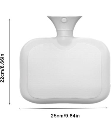 Heat Bottle with Soft Cover - 1500ml Hot Water Bag | Fleece Handbag for Cramps | Removable Bed Warmer - Kot-au - Buy Online on GoSupps.com