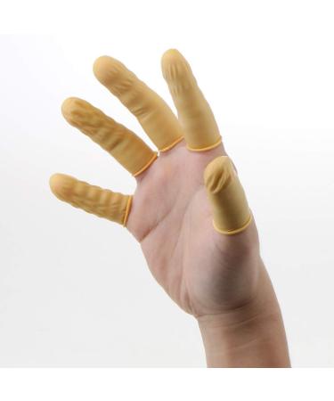 Buy Tubayia 450 Pcs Latex Finger Caps - Premium Finger Protection Covers for Hand Safety - International Shipping Available - Buy Online on GoSupps.com