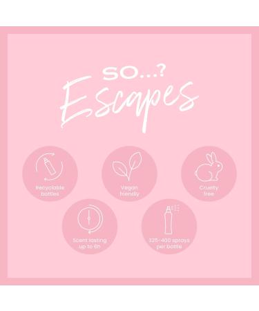 So Escapes Womens Gift Set with Ibiza Dream Bali Breeze Mykonos Nights & Hawaiian Honey Fragrance Spray Set (4 x 50ml) Sweet Getaway - Buy Online on GoSupps.com