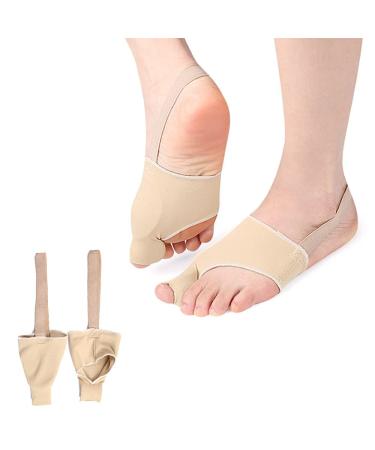 Bunion Splint & Corrector for Pain Relief - Hallux Valgus Correction & Big Toe Straightener for Men & Women - Day Night Support (Beige) - Buy Online on GoSupps.com