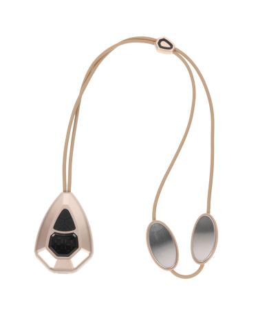 Beaupretty 1 Set Massage device for the cervical spine Electric acupuncture massager for the neck medallion Hall chain Equipment pebble gel physiotherapy 51x5x2cm golden