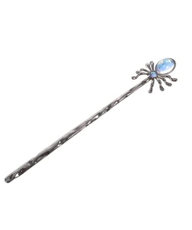 Beaupretty Bridal Hair Clip Hair Chopsticks Spider Hairpin Spider Hair Stick Spider Hair Chopstick Spider Hair Bun Spider Slide Pin for Women Girls(Black) Japanese Chopsticks