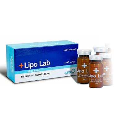 LipoLabMAX Kit | Cellulite & Fat Dissolver 10x10mL Vials | Targeted Fat & Cellulite Removal | Treatment Syringes & Instructions Included - Buy Online on GoSupps.com