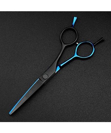 Hair Cutting Scissors 5.5 Inch Professional JP 440c Blue Black Cut Hair Cutting Scissors Haircut Thinning Barber Haircutting Shears Hairdresser Scissors Set - Buy Online on GoSupps.com