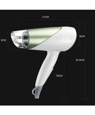 ADITAM 1500W Negative Ion Medium Size Foldable Travel Blow Dryer and Dual Voltage Home-Use Professional Hair Dryer 21 * 5 * 24.5Cm /B Double The Comfort - Buy Online on GoSupps.com