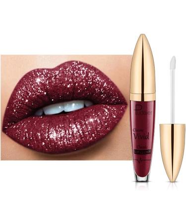  Mzshne Extreme shine crystal lip gloss. Vegan and cruelty-free formula. Popular beauty makeup lipstick. - Buy Online on GoSupps.com