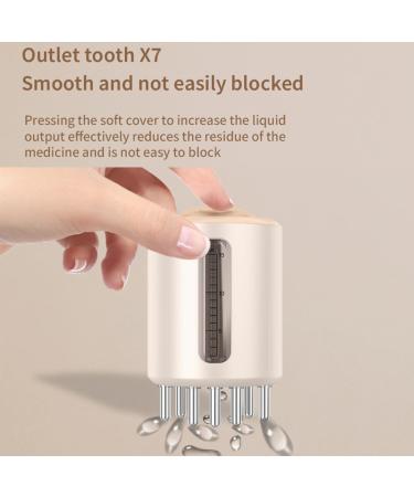 Hair Oil Applicator & Scalp Massager - 2-in-1 Oil Applicator Brush for Hair Growth - Red Light Therapy - Advanced Scalp Care - 2 Pieces - Buy Online on GoSupps.com