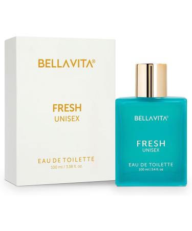 Bloom Beauty Bella Vita Luxury Fresh Unisex Eau De Toilette Perfume with Bergamot Lavender Ylang Ylang|Premium Long Lasting Fresh Fragrance for Men & Women 100ML - Buy Online on GoSupps.com