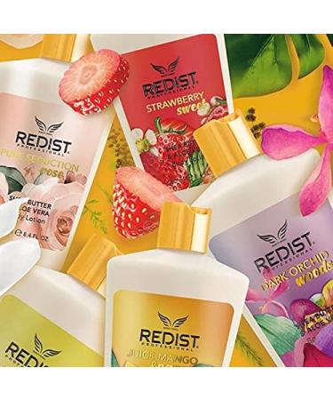 Redist Body Lotion 250ml | Shea Butter & Aloe Vera | Moisturizing Body Cream for All Skin Types | Silky Vanilla Sugar | International Shipping Available - Buy Online on GoSupps.com