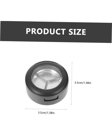 FOYTOKI 8 Pcs Eye Shadow Box Eyeshadow Pallets Makeup Palette Eyeshadow Eye Shadow Pallets Black Plastic - Buy Online on GoSupps.com