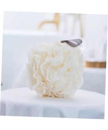 Didiseaon Body Loofah Bathing Sponge Lace Gloves Exfoliating Sponge Bath Shower Loofah Sponge Shower Scrunchie Bath Loofahs Loofah Brush Body Puff Powder Puff Girl Refined White - Buy Online on GoSupps.com