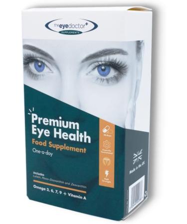 Eye Doctor Dry Eye Supplement - 360 Vegan Capsules with Lutein, Zeaxanthin, Omega 3, 6, 7, 9 & Berry Extracts - Vision Health Support - 360 Count - Buy Online on GoSupps.com