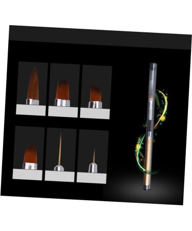 minkissy Small Travel Set Dotting Painting Pen Nail Stripping Brush Nail Art Liner Brush Stripers Manicure Nail Drawing Pen medium Red - Buy Online on GoSupps.com