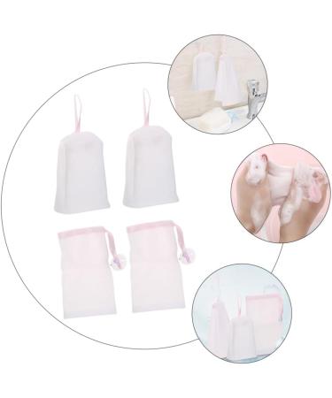SOESFOUFU 6pcs Net Soap Exfoliating Bath Exfoliating Soap Pouch Foaming Nets or - Buy Online on GoSupps.com